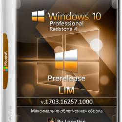 Windows 10 Pro x64 16257.1000 RS4 Prerelease LIM (RUS/2017)
