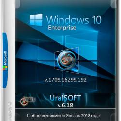 Windows 10 Enterprise x64 16299.192 v.6.18 (RUS/2018)