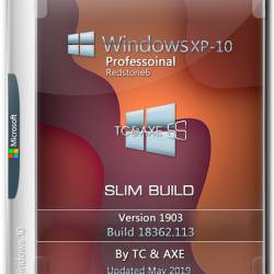 Windows XP-10 Pro x64 RS6 1903 Slim Build by TC&AXE (ENG+RUS+GER/2019)