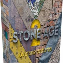 Creative Market - Stone Age II - 100 stones textures (TIF)