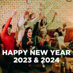 Happy New Year 2023 2024 New Years Eve Party Classics (2023) FLAC - Pop