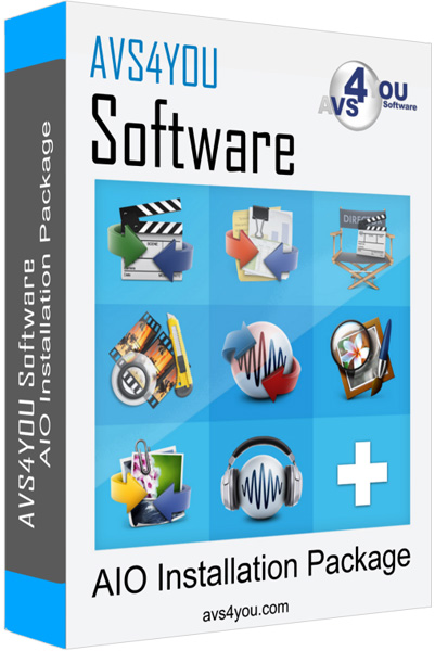 AVS4YOU Software AIO Installation Package 5.5.2.181 instal