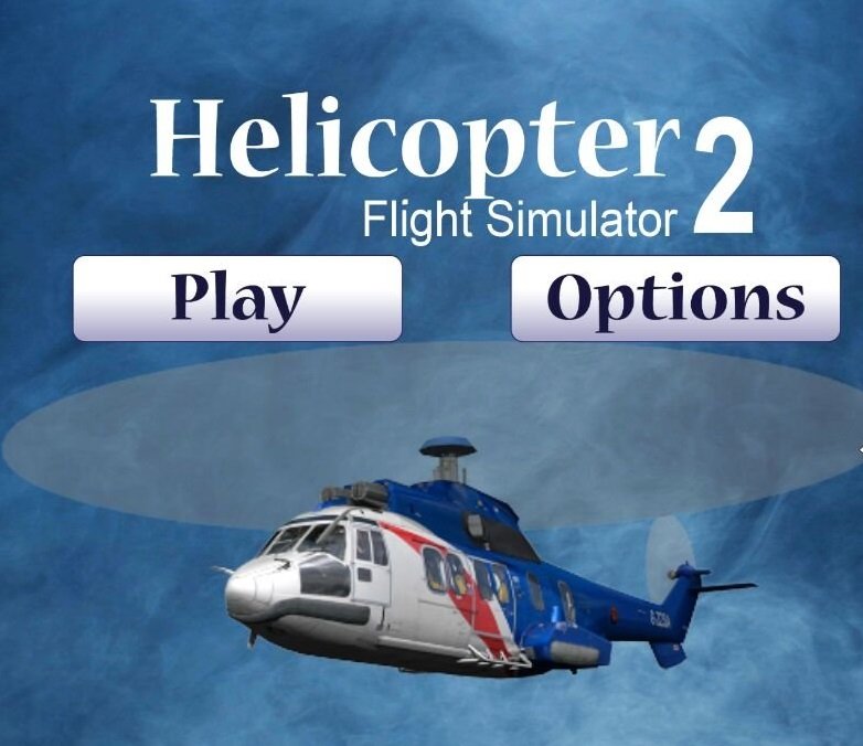 Helicopter flight simulator