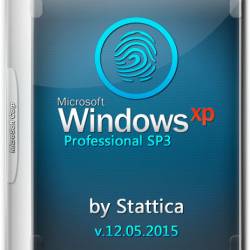 Windows XP Professional SP3 x86 v.12.05.2015 by Stattica (RUS/2015)