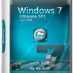 Windows 7 Ultimate SP1 x64 with Soft by Ks-Soft (RUS/2016)