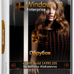 Windows 10 Enterprise RS1 x64 v.1607-14393.105  by Bellisha (RUS/2016)