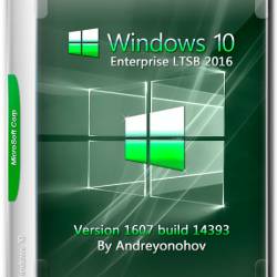 Windows 10 Enterprise 2016 LTSB x86/x64 Ver.1607.14393 by Andreyonohov (RUS/2016)