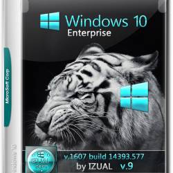 Windows 10 Enterprise x64 1607.14393.577 by IZUAL v.9 (RUS/2017)