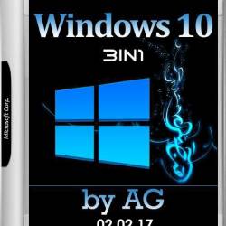 Windows 10 3in1 by AG 02.02.17 (x64/RUS)