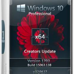 Windows 10 Pro x64 Version 1703 Creators Update v.12.04.17 by SLO94