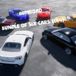 Gumroad - Bundle of six cars (UE4)