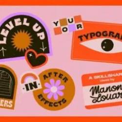 Level Up Your Typography: Creating Animated Stickers in After Effects