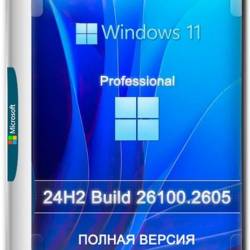 Windows 11 Pro 24H2 Build 26100.2605 Full  2024 (RUS/2024)