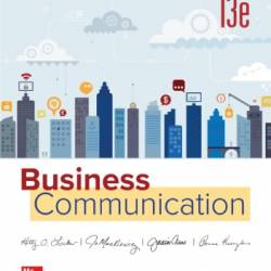 Business Communication ISE - Kitty Locker;Jo Mackiewicz;Jeanine Elise Aune;Donna Kienzler;