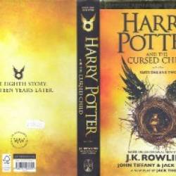 Harry Potter and the Cursed Child - Parts One & Two - Rowling, J.K.; Thorne, Jack; Tiffany, John