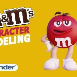Modeling The Famous Red M&M Character