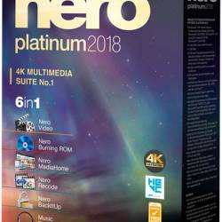 Nero Platinum 2018 Suite 19.0.10200 Full RePack + Content Pack