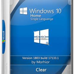 Windows 10 Home SL x64 v.1803.17133.1 Clear by Morhior (RUS/2018)