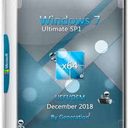Windows 7 Ultimate SP1 x64 OEM Dec2018 by Generation2 (RUS)