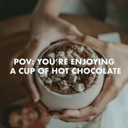 pov youre enjoying a cup of hot chocolate (2022) - Pop, Rock, RnB, Dance