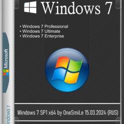 Windows 7 SP1 x64 by OneSmiLe 15.03.2024 (RUS)