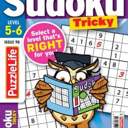 PuzzleLife Sudoku Tricky - Issue 98 2024