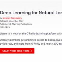 Deep Learning for Natural Language Processing, Video Edition