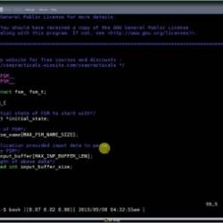 Coding Project - Programming Finite State Machines