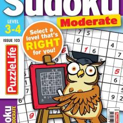 PuzzleLife Sudoku Moderate - December 2024