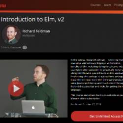 Frontendmasters Introduction to Elm, v2 (2018)