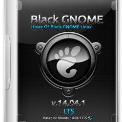 Black GNOME v.14.04.01 LTS x64 (MULTI/RUS/2014)