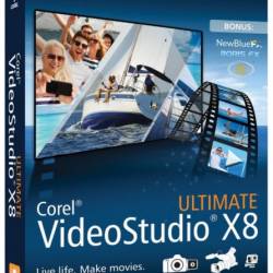 Corel VideoStudio Ultimate X8 18.1.0.9 SP1 + Content RePack by PooShock (2015/RUS/MULTi)