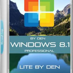 Windows 8.1 Pro Lite x64 v.1.2 by Den (RUS/2017)