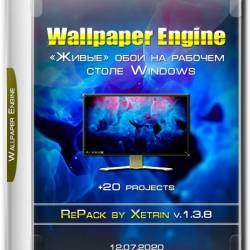 Wallpaper Engine 1.3.8 RePack by xetrin +20 projects (MULTi/RUS/2020)