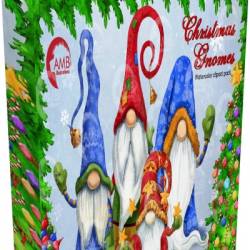 Creative Market - Christmas Gnomes Watercolor bundle (PNG)