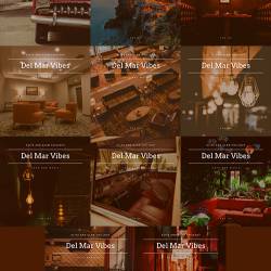 Del Mar Vibes - Glitz And Glam Chillout Cafe Bar Music Vol. 01-11 (2021) - Lounge, Chillout, Chill House, Lo Fi