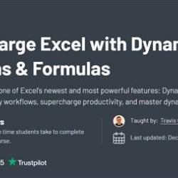 ZerotoMastery - Supercharge Excel with Dynamic Array Functions & Formulas