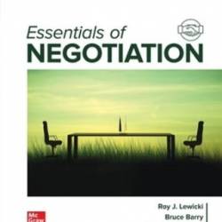 Essentials of Negotiation: 2024 Release ISE -  LEWICKI;