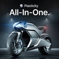 Plasticity All-In-One 3d Modeling Course - Motorcycle