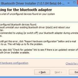 Bluetooth Driver Installer 1.0.0.182 beta