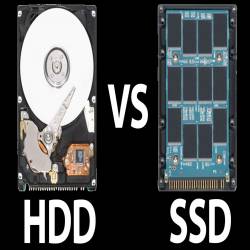 SSD vs HDD.  .  (2015)