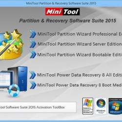 MiniTool Partition & Recovery Software Suite 2015.02