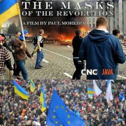 .   /  Ukraine the masks of the revolution (2016) WEB-DLRip