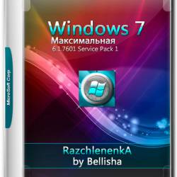 Windows 7  SP1 x64 RazchlenenkA by Bellisha (RUS/2016)