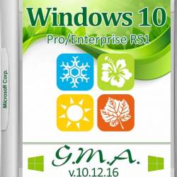 Windows 10 Pro/Enterprise RS1 G.M.A. v.10.12.16 (x64/RUS)