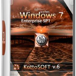 Windows 7 Enterprise SP1 x86/x64 KottoSOFT v.6 (RUS/2017)