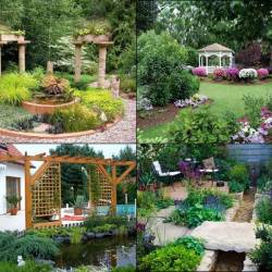 Large selection of photos of landscape design /       .1