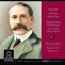 Michael Stern, Kansas City Symphony - Elgar: Enigma Variations; Vaughan Williams: Greensleeves, The Wasps (2013) (HDTracks)