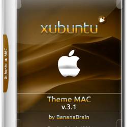 Xubuntu 18.04 amd64 Theme Mac v.3.1 by BananaBrain (RUS/ML/2018)