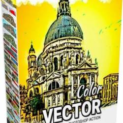 GraphicRiver - Vector Color Photoshop Action